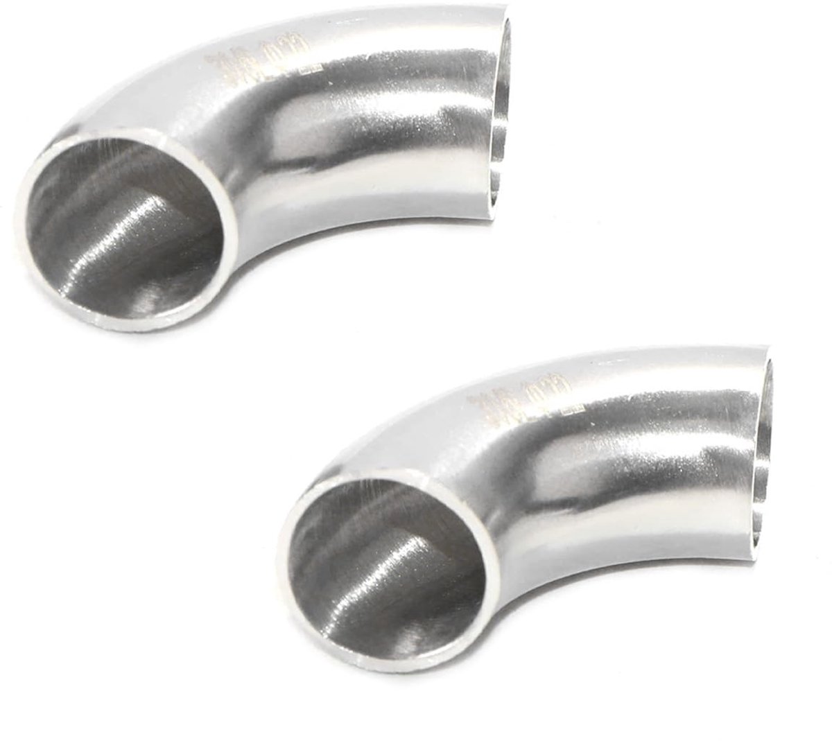 Elzusha - 90 Graden Roestvrijstalen Bochtfitting - 22 mm Buiten Diameter