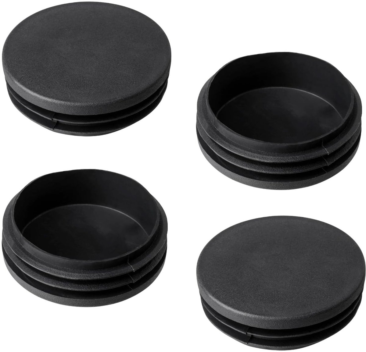 Elzusha - Lamellenstop rond - Ø 20 mm, 4 stuks