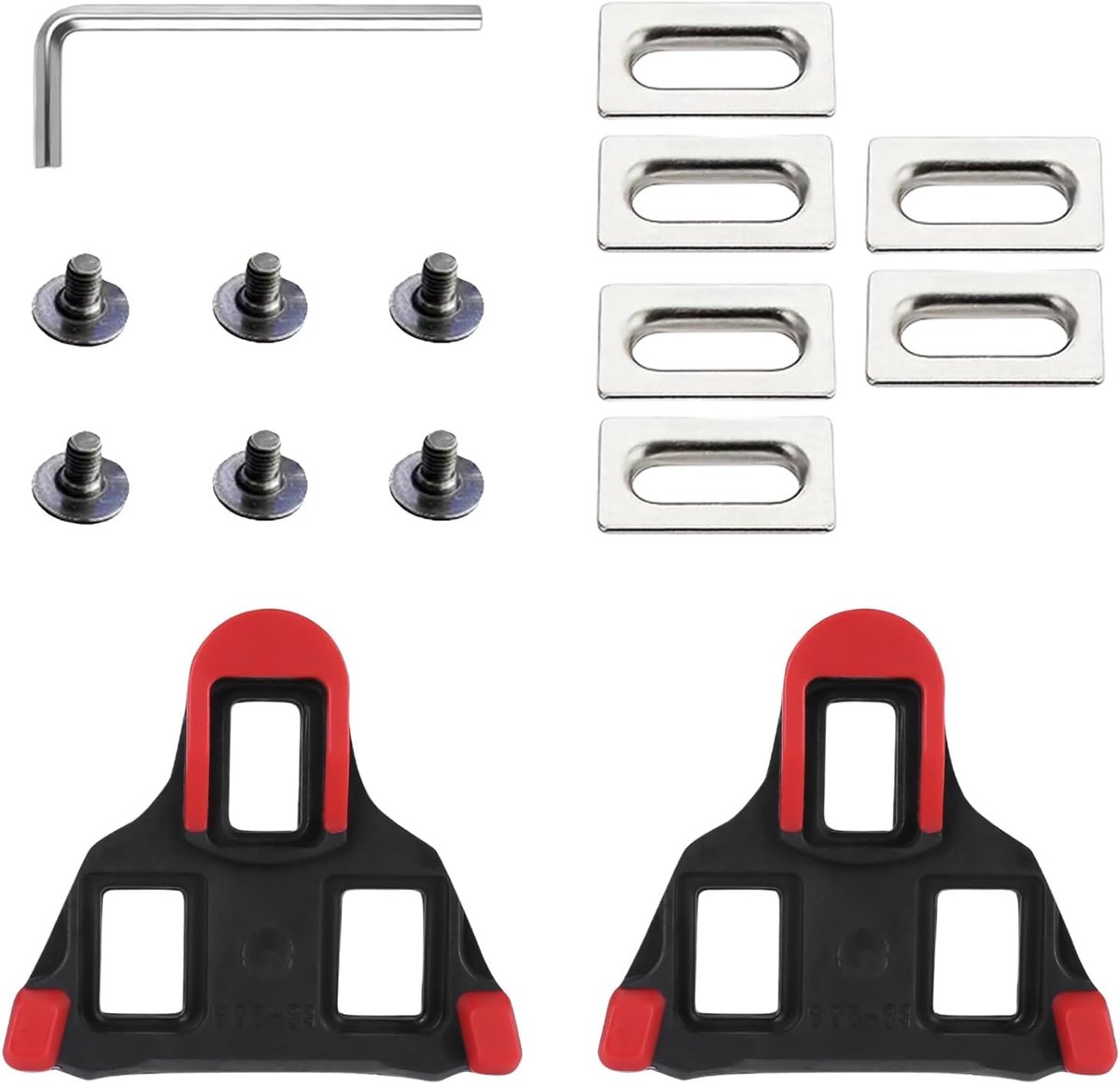 SPD Cleats, SPD SL Pedals, Cleats Cycling Shoes, Compatible with Shimano SPD SL Pedals - ShopVlot