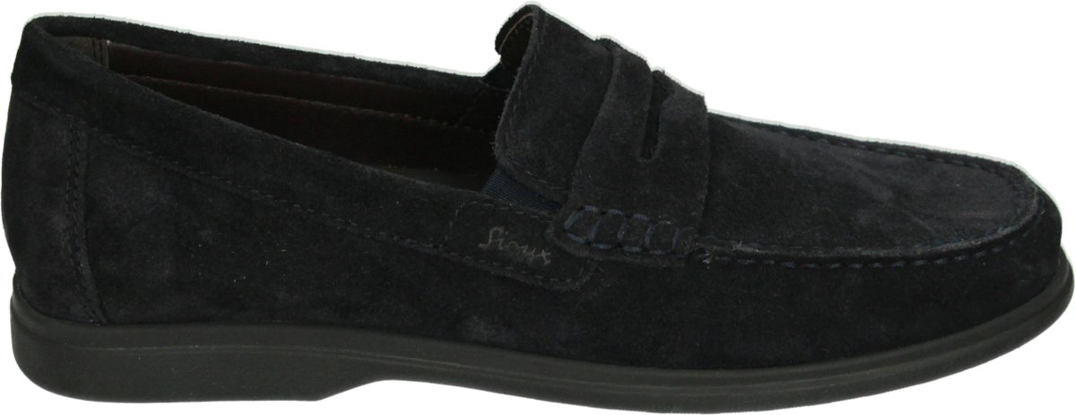 Sioux - GIUMELO-712-H - Instappers - Kleur: Blauw - Maat: 41