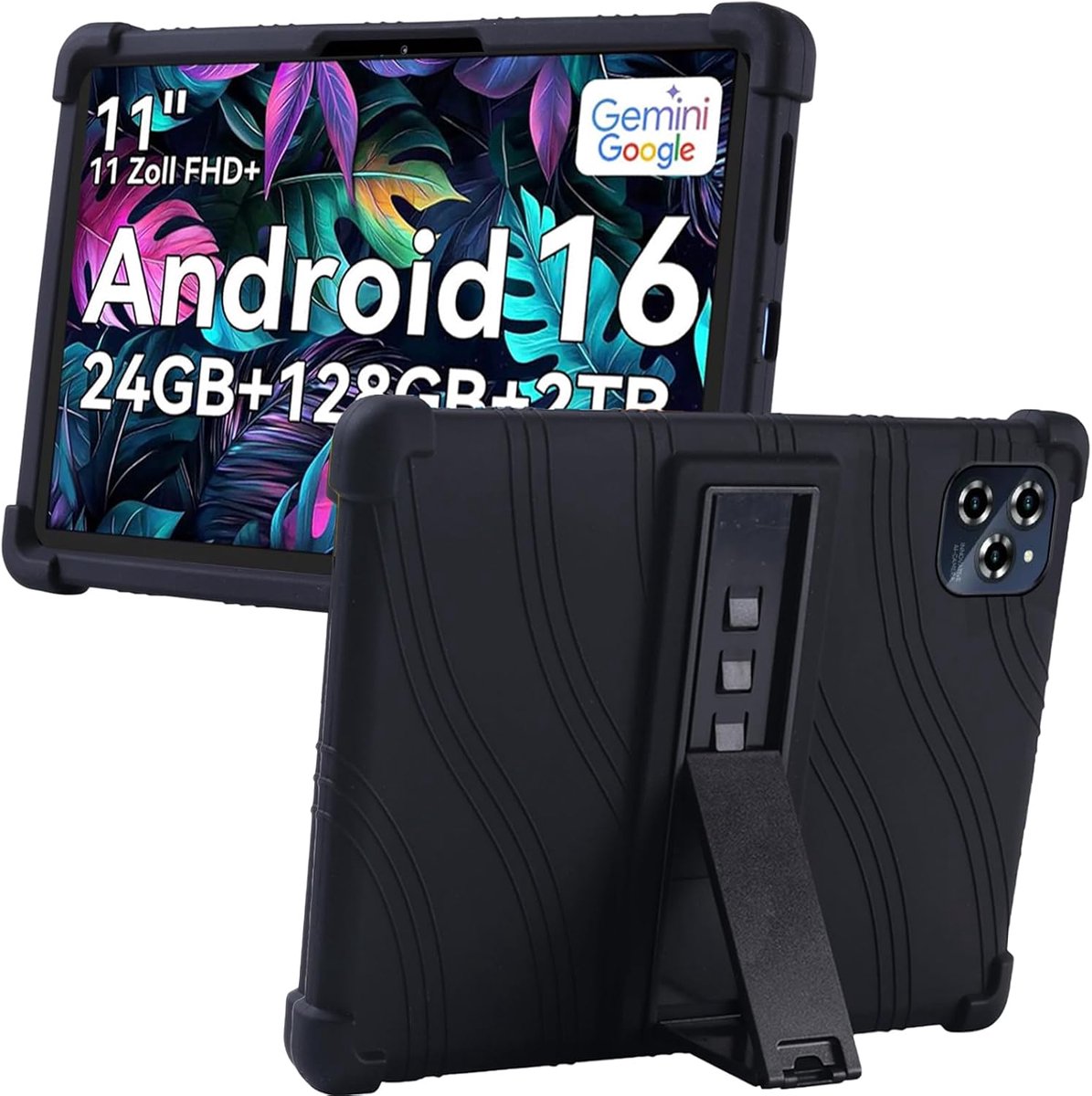 MEMELOKA Beschermhoes voor Tab WEE T90/Tab W90 11 inch, schokbestendige beschermhoes van zachte siliconen met - ShopVlot