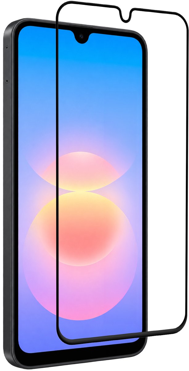 Screenprotector - Geschikt voor Samsung Galaxy A18 - Full Cover - Beschermglas - Gehard Glas - Tempered Glass - Screen Protector