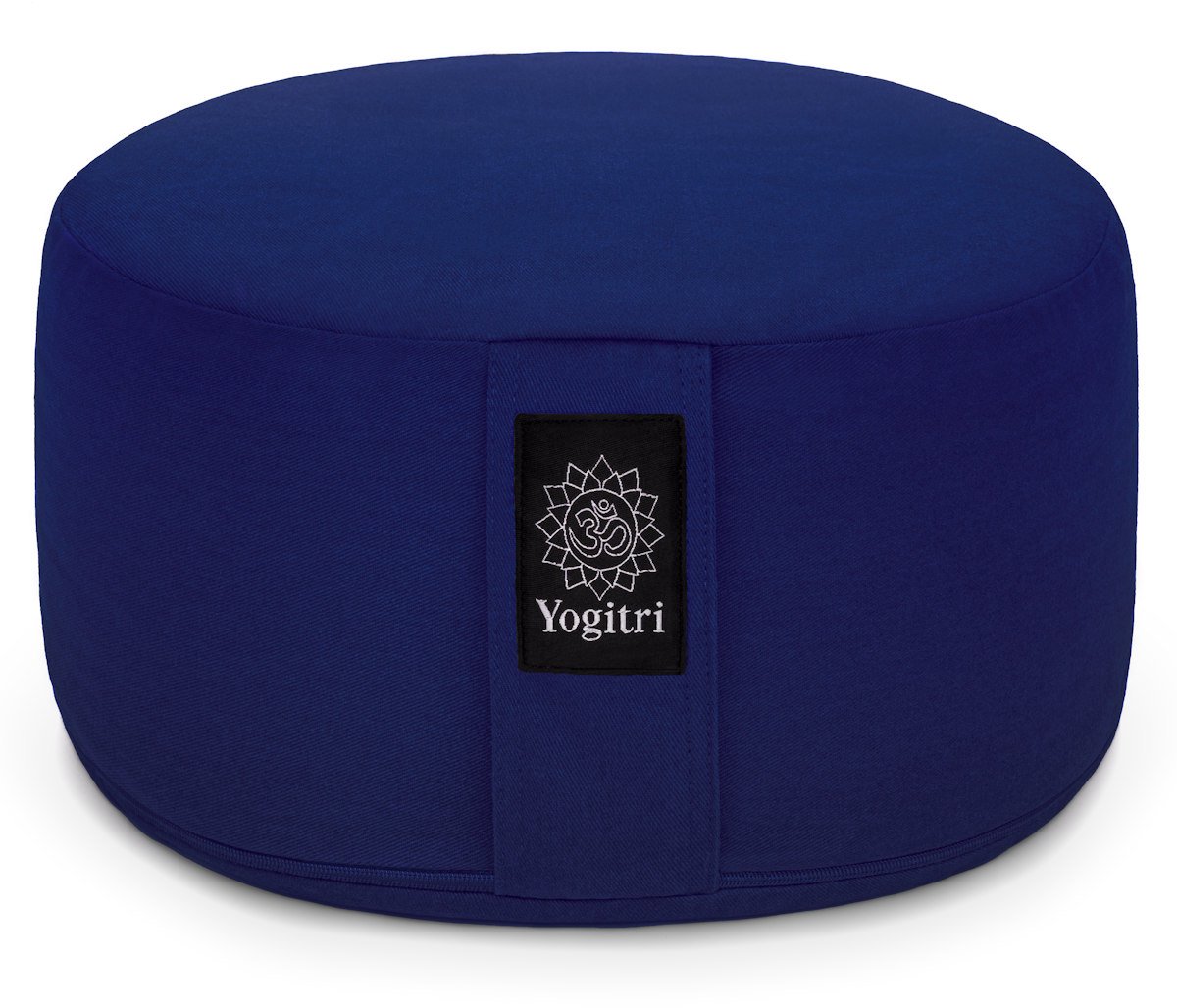 Yogitri Meditatiekussen ECO Raja rond - Koningsblauw