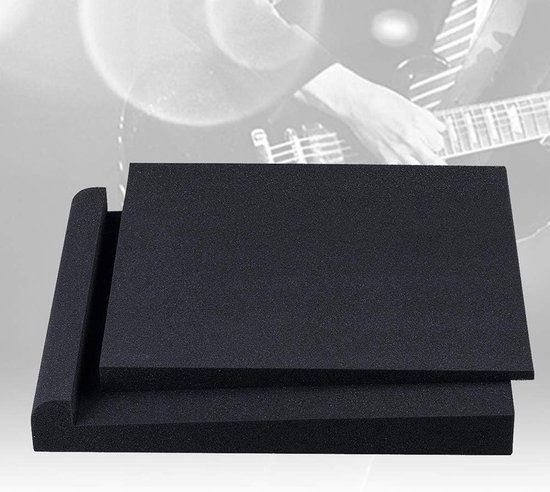 Hoge Dichtheid Akoestische Schuim Isolatie Pads voor Studio Monitoren - 2 Stuks, Geluidsabsorberend en Trillingsdempend (30 * 20 * 4.5CM) — afbeelding 4