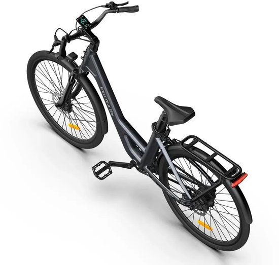 ADO Air 28 Pro - Elektrische Fiets - 28 inch - 250W motor - Actieradius tot 100 km - Hydraulische schijfremmen - 346Wh accu - Lage instap - Grijs — afbeelding 4
