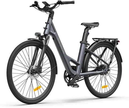 ADO Air 28 Pro - Elektrische Fiets - 28 inch - 250W motor - Actieradius tot 100 km - Hydraulische schijfremmen - 346Wh accu - Lage instap - Grijs — afbeelding 3