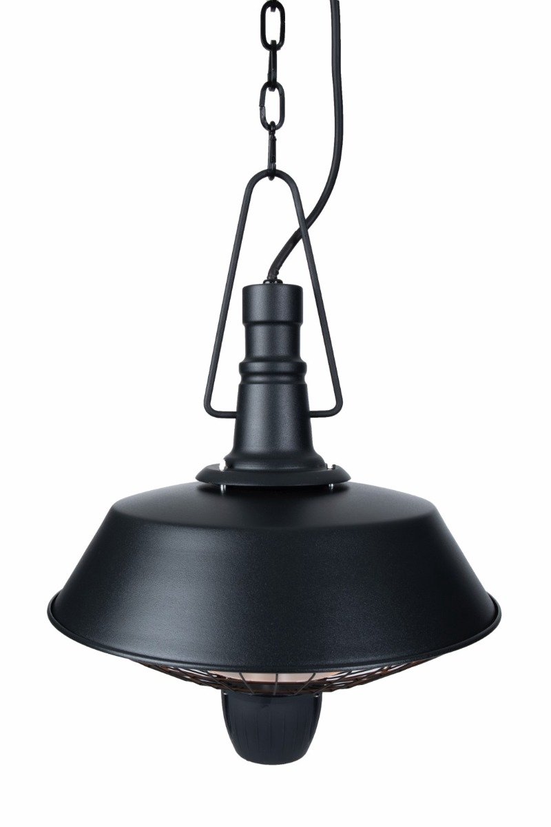 Sunred Indus Bright 2100 W - Hanging Patio Heater - Black