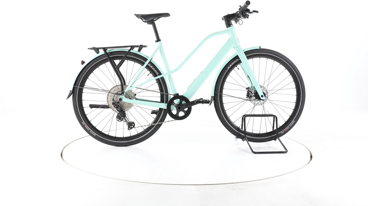 Orbea Vibe MID H10 EQ Elektrische trekkingfiets Accu 248Wh 28" 2023 blauw Pro