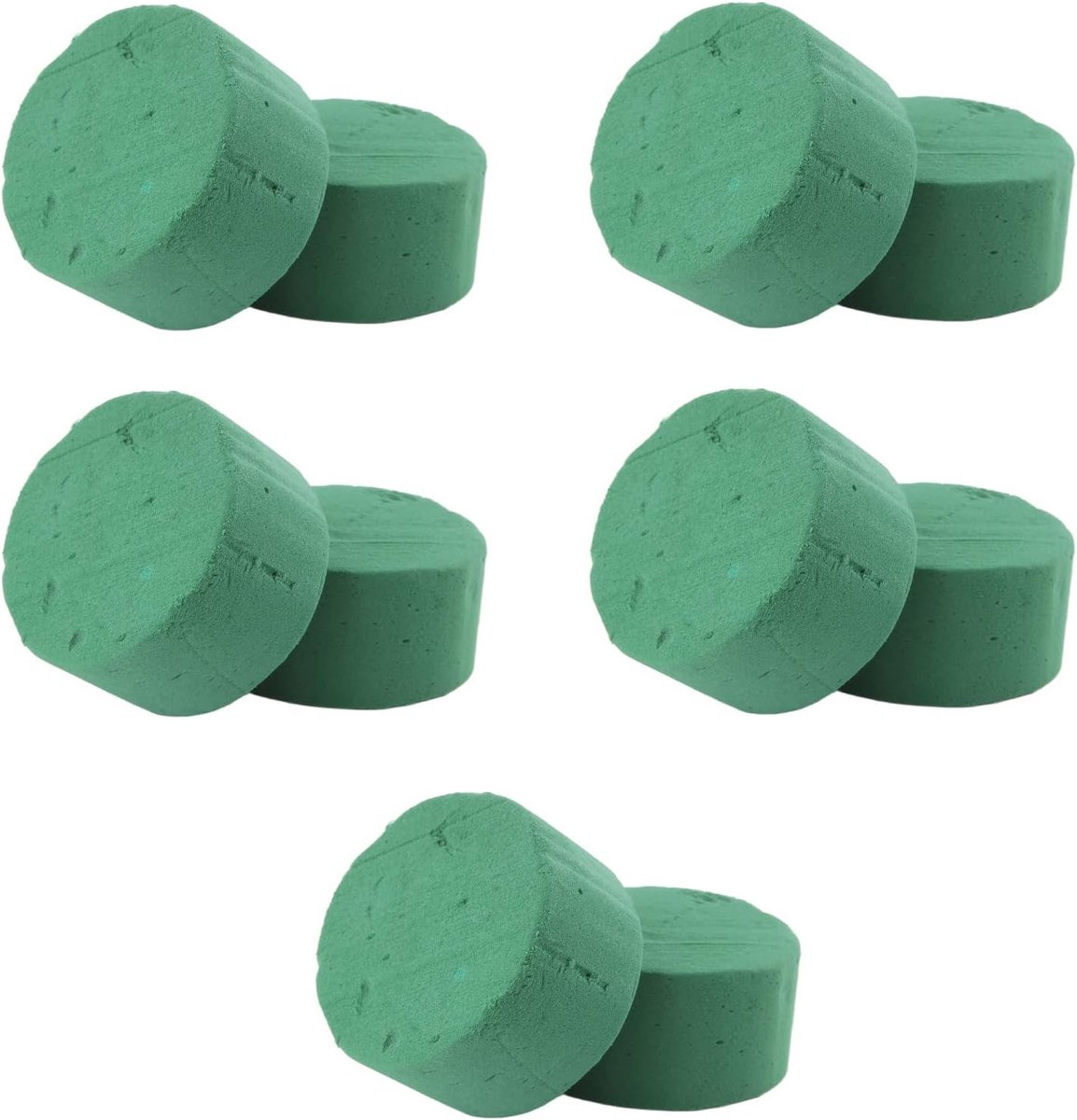 10 stuks bruiloft gang DIY Craft bloemstuk waterabsorberend huis tuin groen bloemschuim vers houdend ronde baksteen - ShopVlot