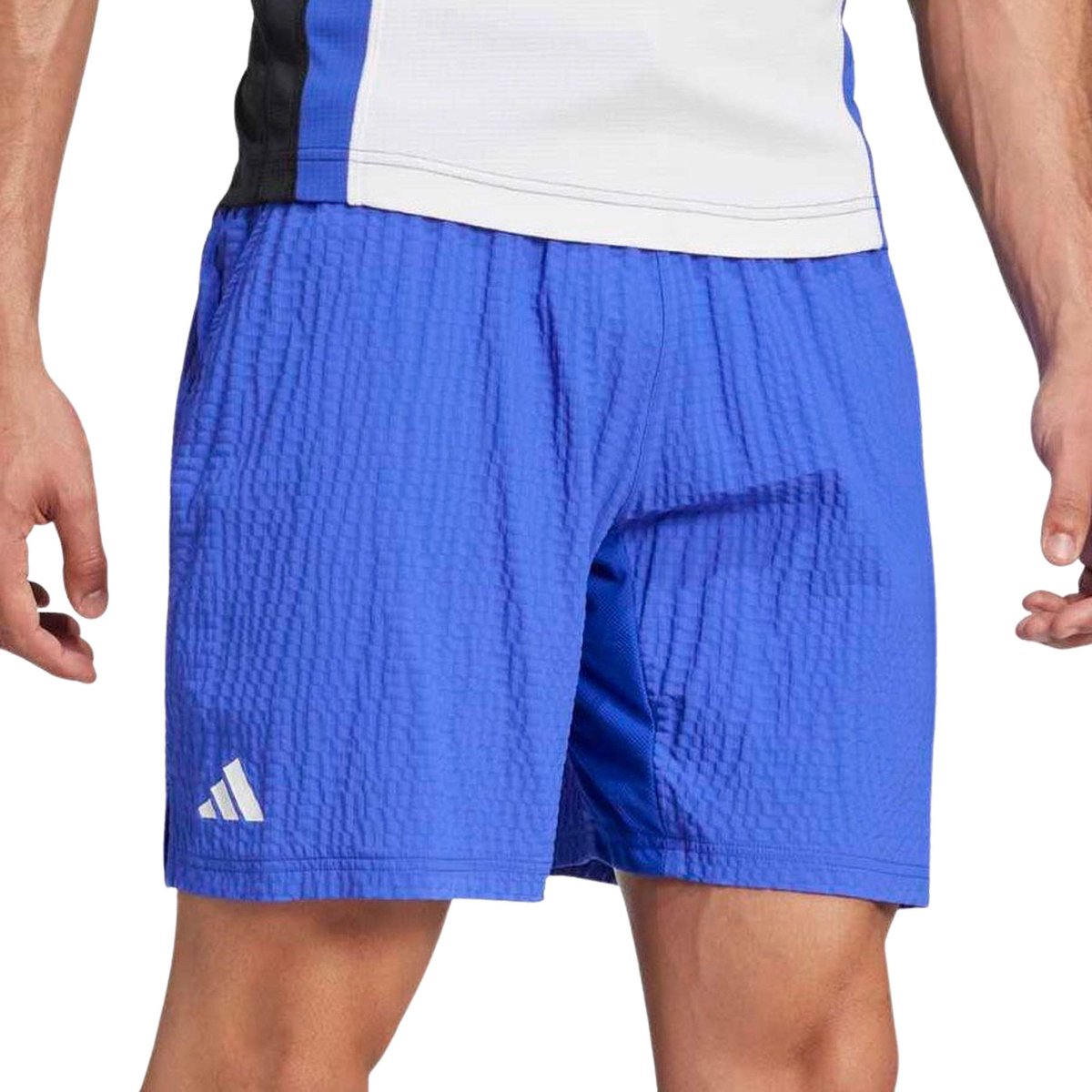 Adidas New York Short Heren Blauw