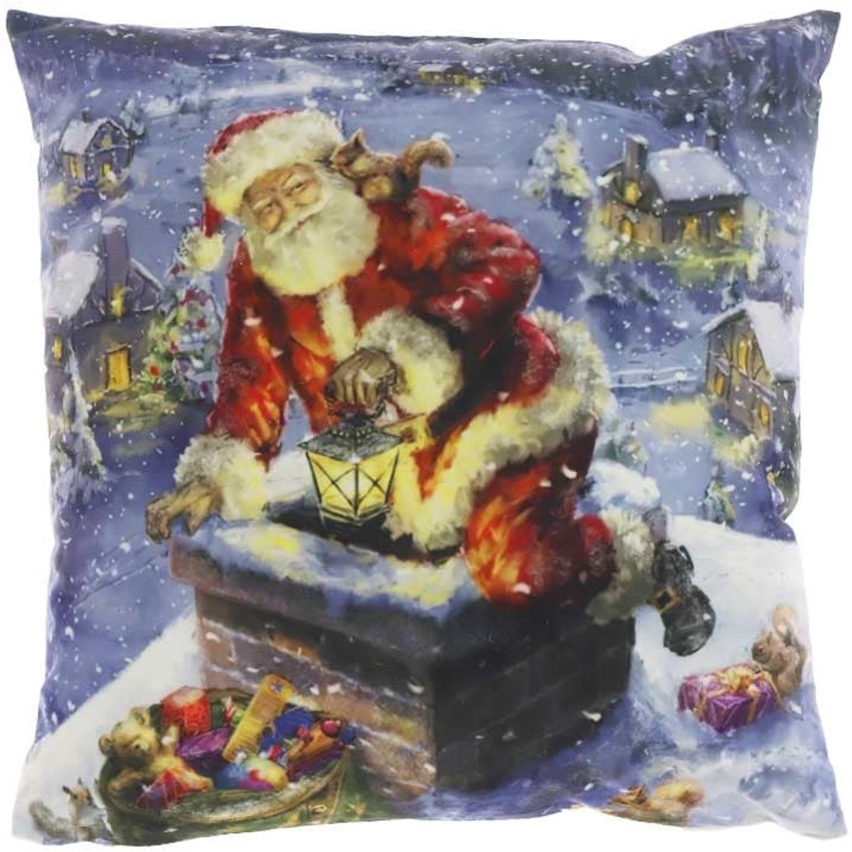 Unique Living Sierkussen Traditional Print Dessin 2 - 45x45cm Multikleur