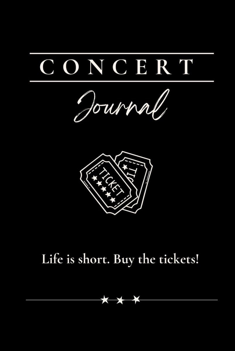 Concert Memory Book: Memory book for live music lovers - ShopVlot