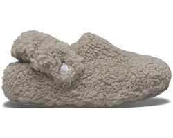 Crocs Classic Cozzzy sloffen voor kinderen - grijsbeige