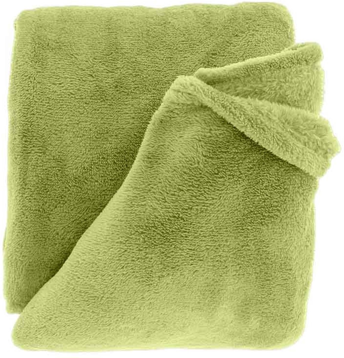 Unique Living Plaid Justin - Nile Green - 150x200cm Groen