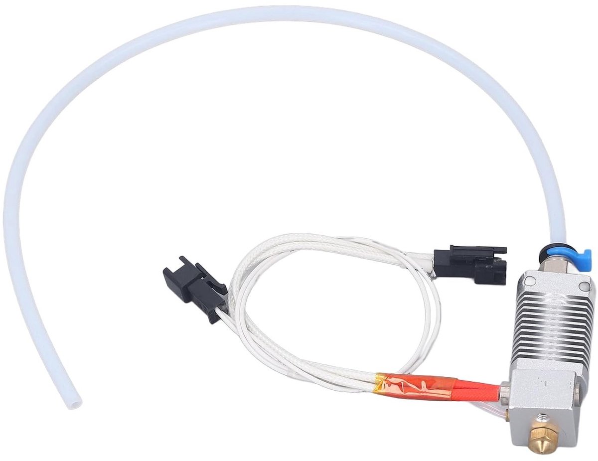Hotend Kit voor 3D Printer met 40W Verwarmingsstaaf, NTC 100K Thermistor en Vervangende Kabel voor Mega Zero 2.0