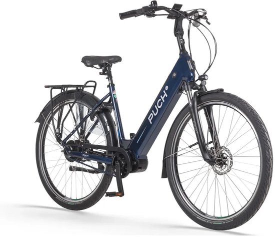 Puch E-Zirkon Enviolo Belt - Elektrische Fiets - 28 inch - 250W motor - Actieradius tot 160 km - Hydraulische schijfremmen - Blauw Indigo Glans — afbeelding 2