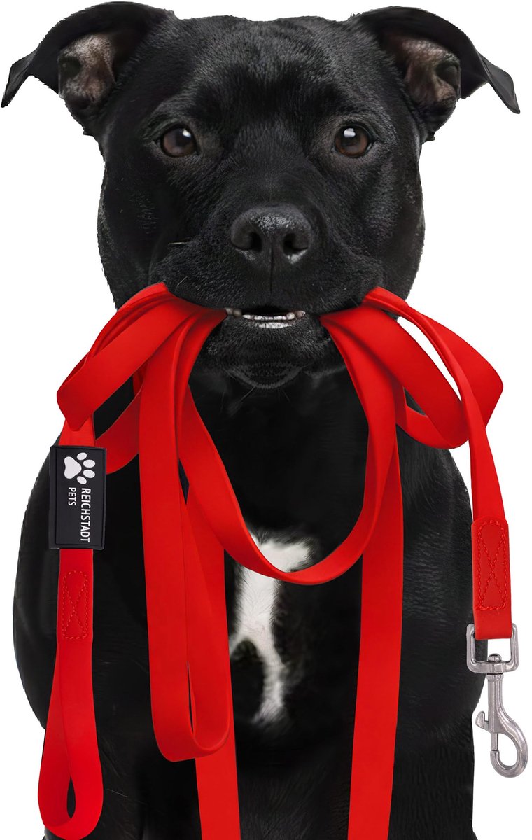 Reichstadt Pets Hondenriem PVC Waterafstotend Red 10m - ShopVlot