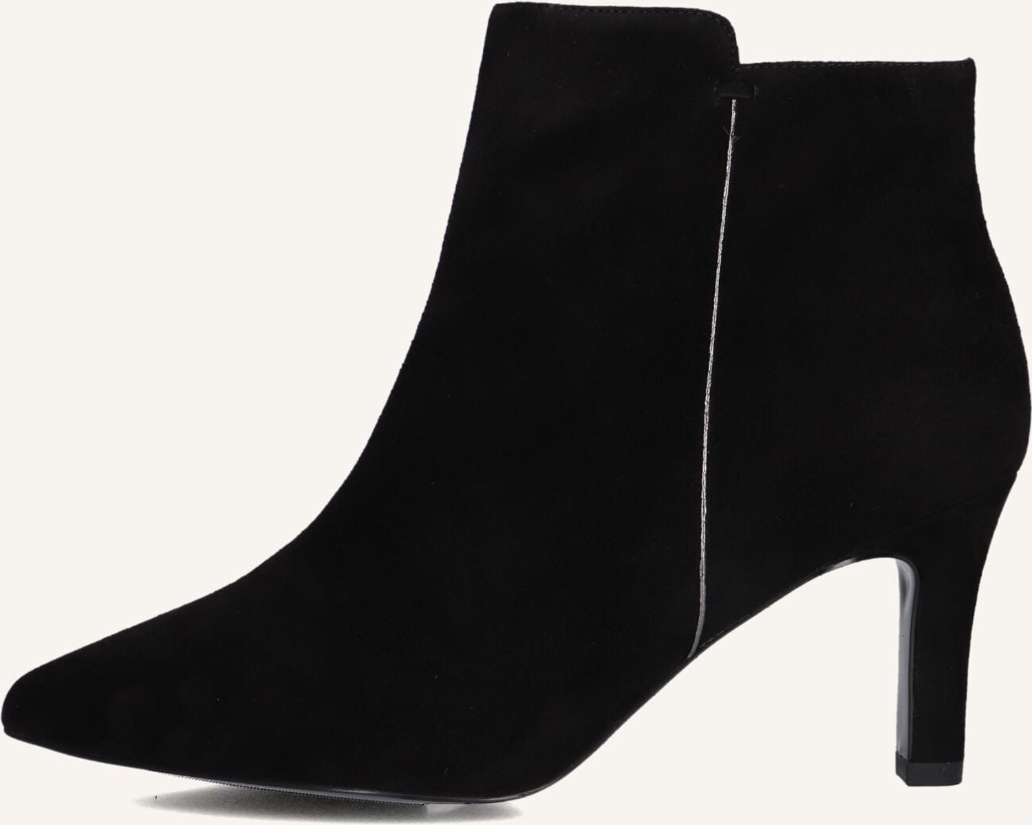 Peter Kaiser 75334 Enkellaarsjes - Enkelboots met rits - Dames - Zwart - Maat 39