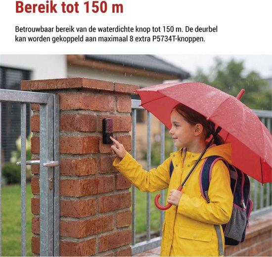 EMOS Draadloze deurbel voor in het stopcontact, P5727N — afbeelding 5