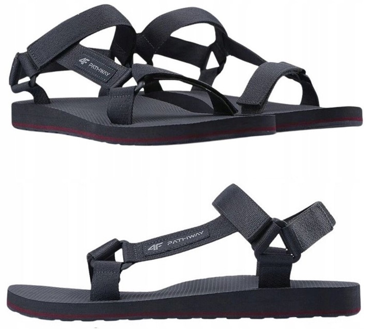 4F Heren Sandalen Sport Zomer Grijs