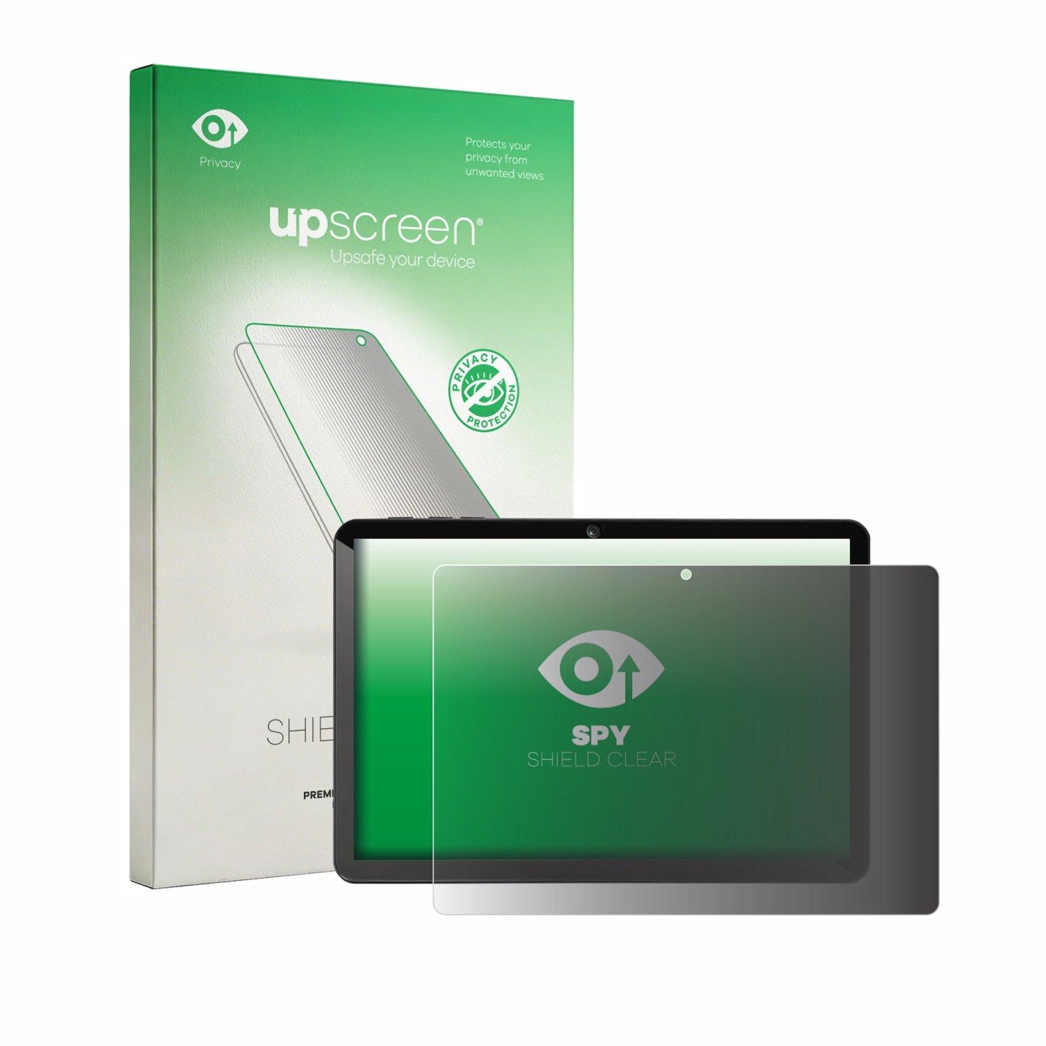 upscreen - privacy screenprotector voor Sannuo KT107 10" - Folie Beschermfolie Blauwlichtfilter