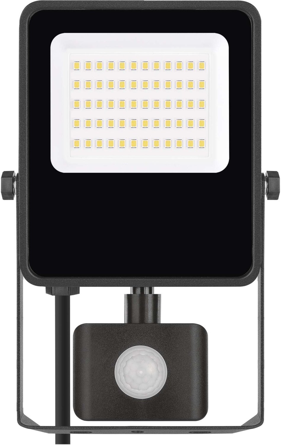 EMOS VISIO LED-spot met bewegingssensor, 30 W, zwart, neutraal wit, ZS2933
