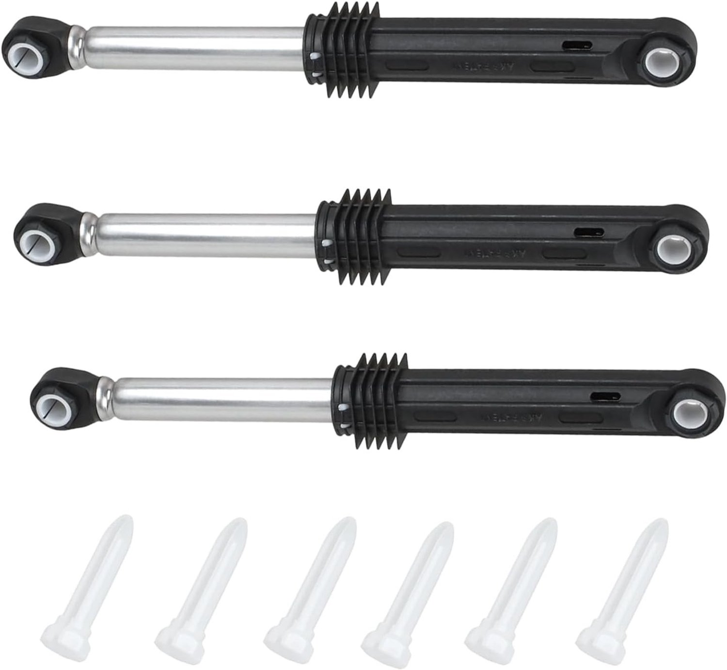 Set van 3 Schokdempers voor Wasmachines - Vervangende Onderdelen voor 383EER3001G, 4901ER2003A, 100N, Geschikt voor Diverse Modellen