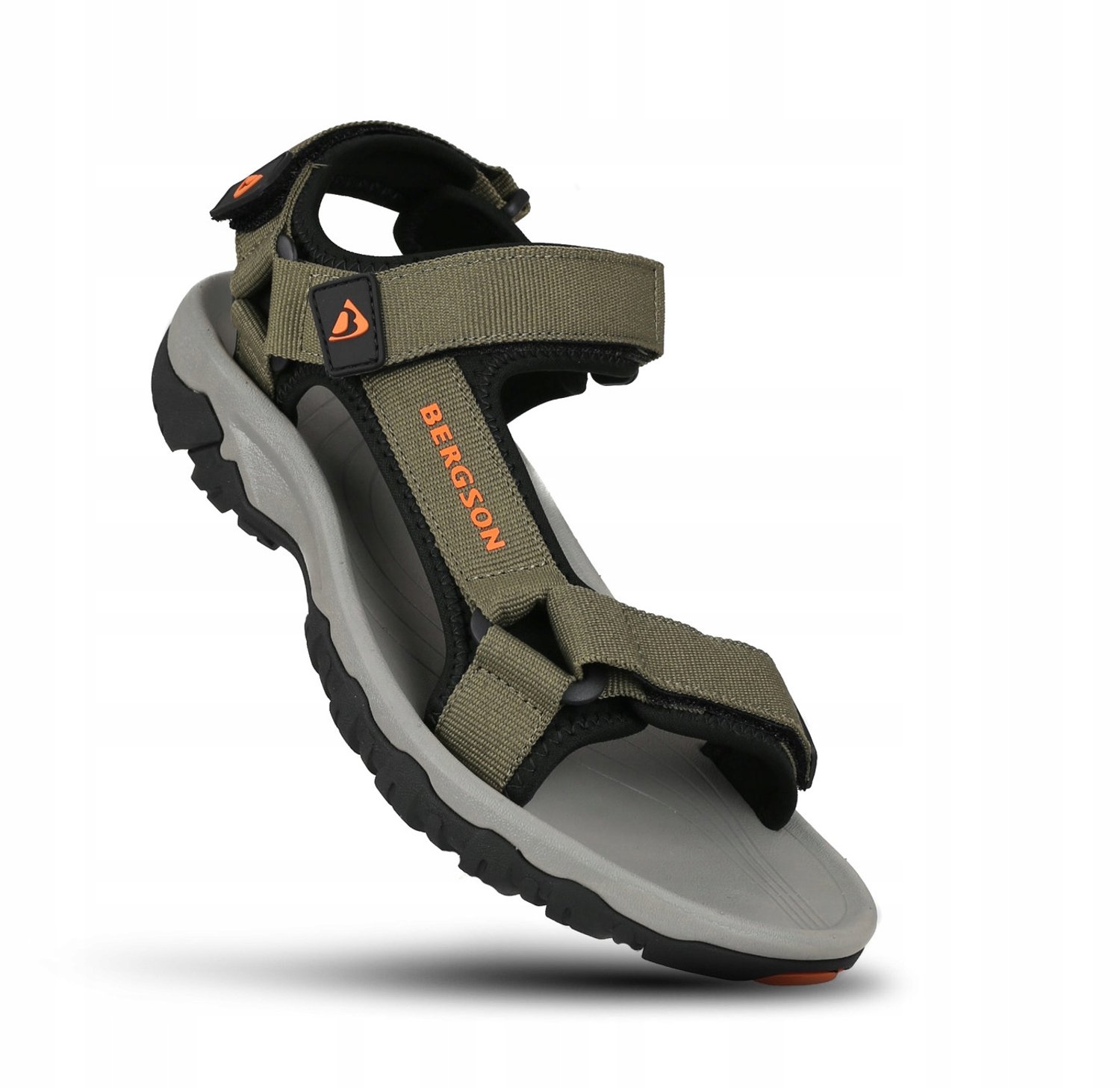Bergson Lurio Heren Wandelsandalen Creme