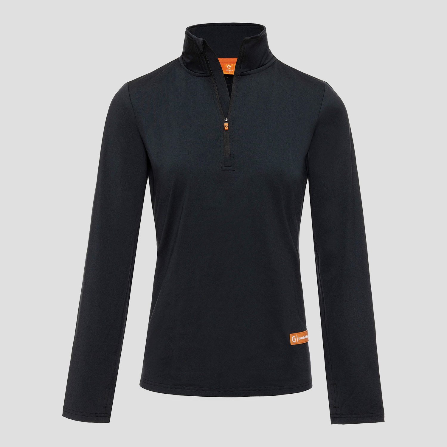 Gareth & Lucas NEO Skipully 2XL 100% Gerecycled Polyester Midlayer Sportshirt Wintersport Zwart