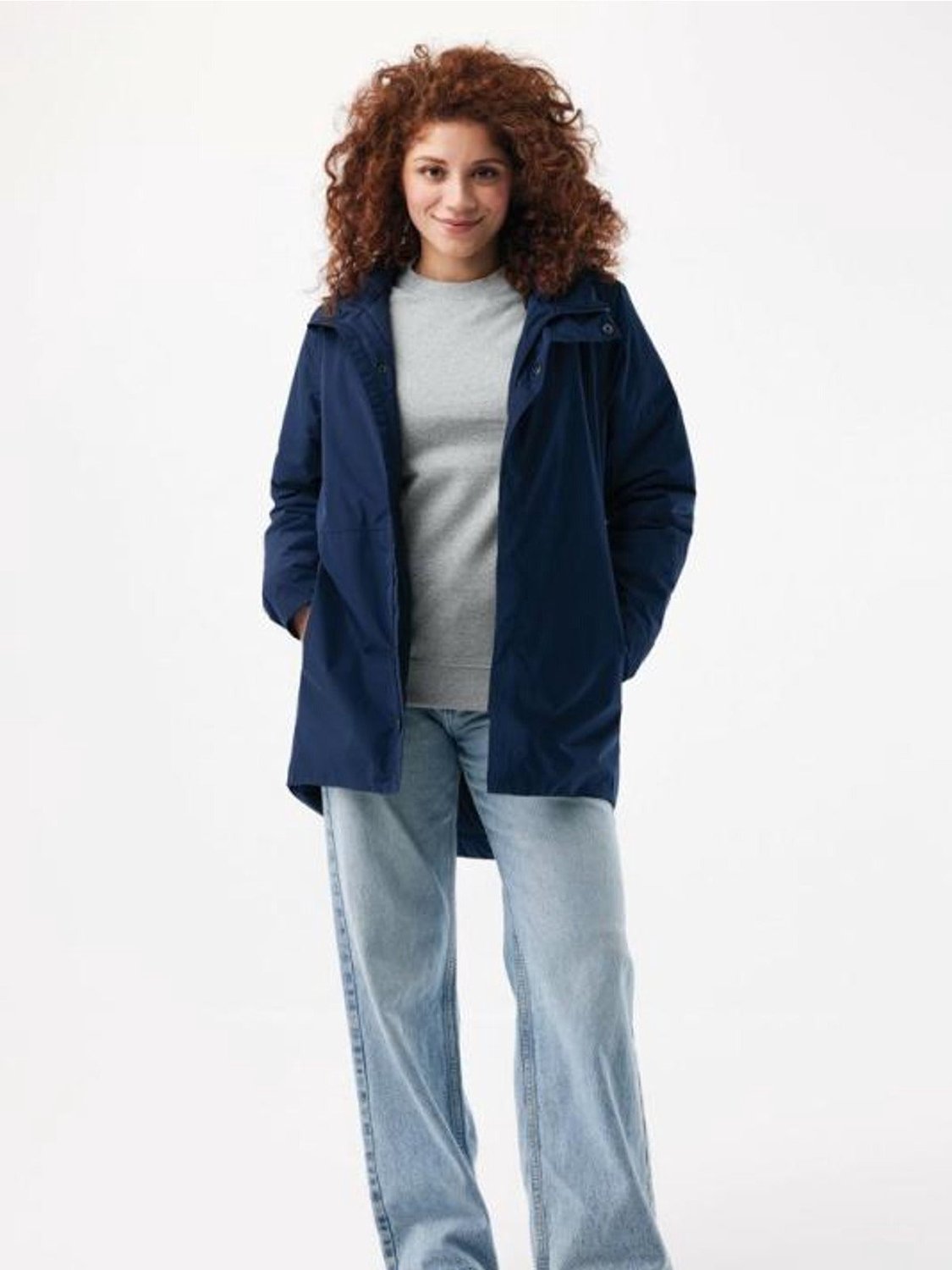 iqoniq Thelon waterdichte parka uniseks Blauw