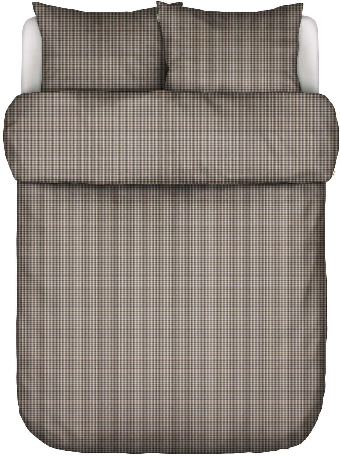 Marc O'Polo Ailo Dekbedovertrek Biologisch Katoenflanel Oakwood - Lits-Jumeaux - 240x200/220 cm