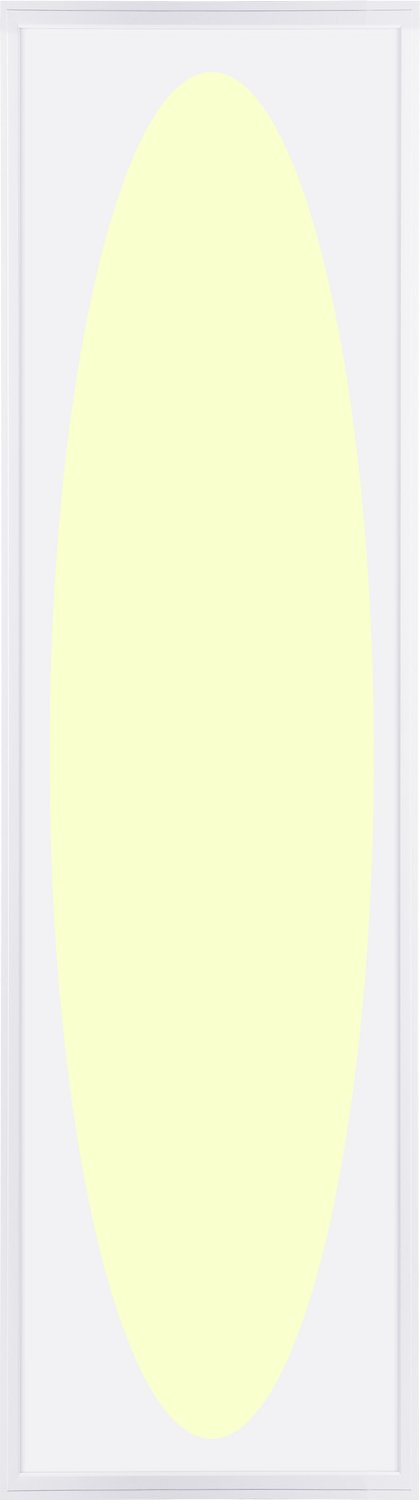 Tsong LED paneel 30x120 cm ovaal lichtvlak - 36W - Warmwit 3000K - 3240 lm - CRI80 - 230V