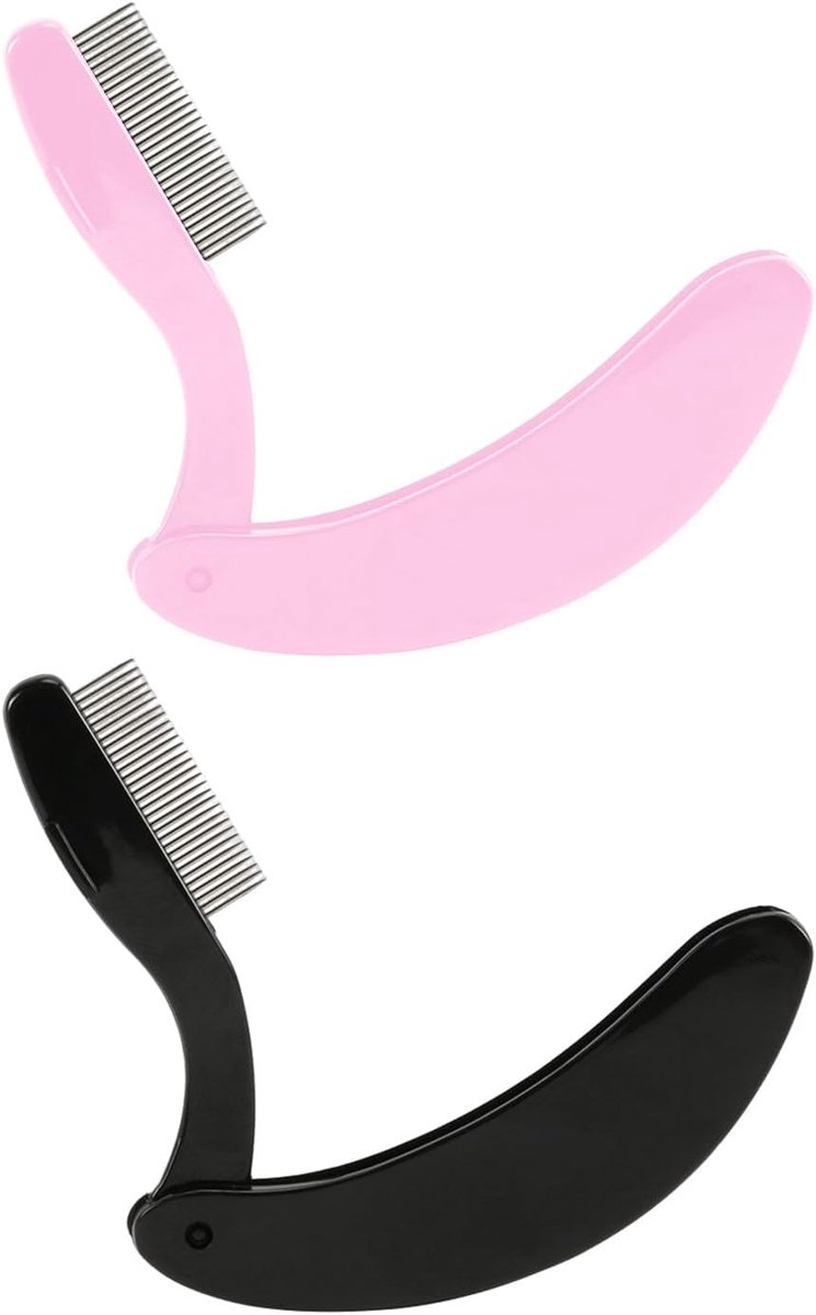 7-Delige Wimperborstel, Draagbare Wenkbrauwborstel, Wimperseparator, Agglomeratieverwijdering, Schoonheidsmake-Upgereedschap, Geschikt Voor Vrouwen En Meisjes.