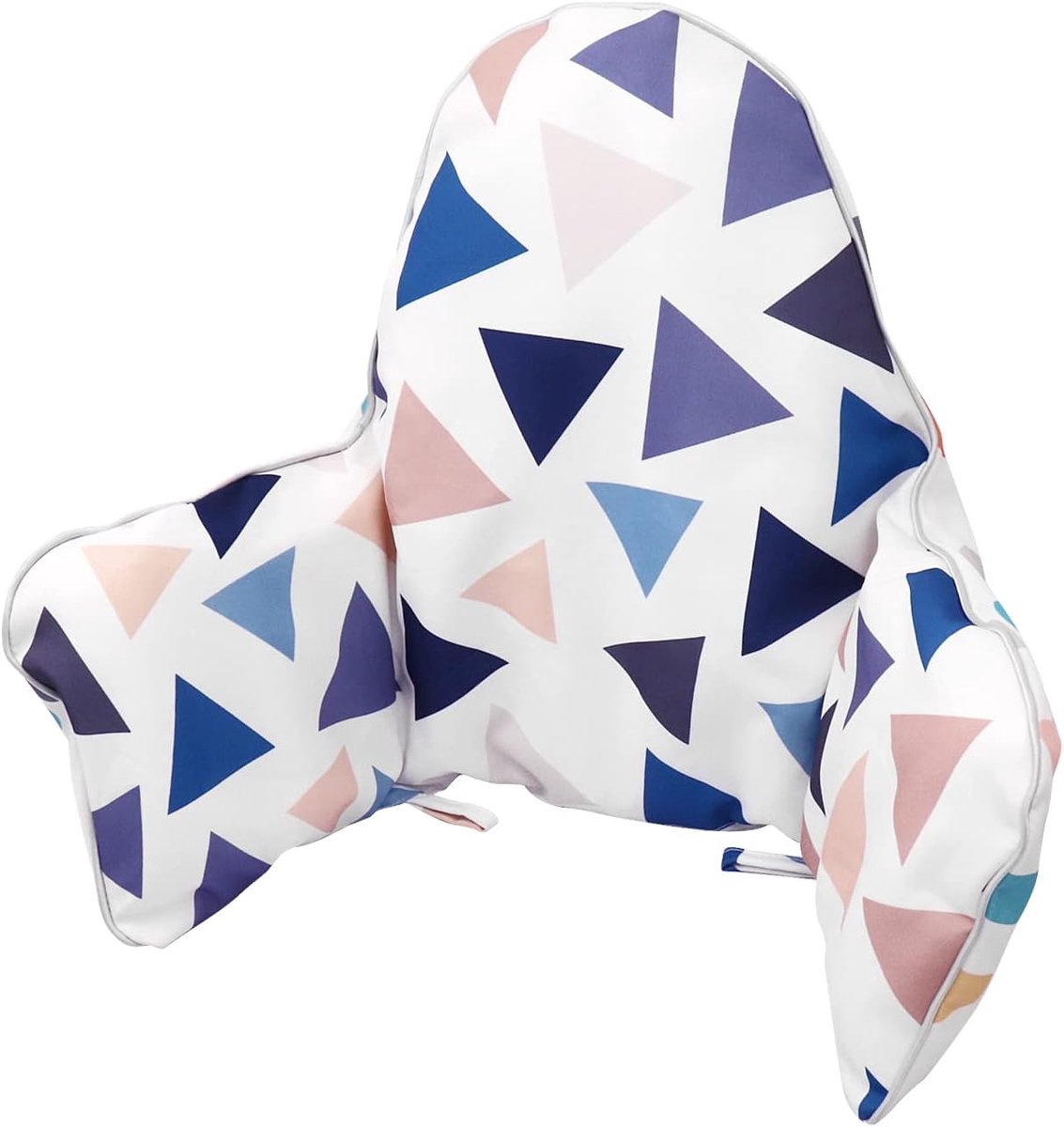Zitkussen voor kinderstoel, kussen voor IKEA Antilop-kinderstoel, zitkussen, geïntegreerd opblaasbaar kussen, zacht en comfortabel (kleurrijke kiezelstenen)