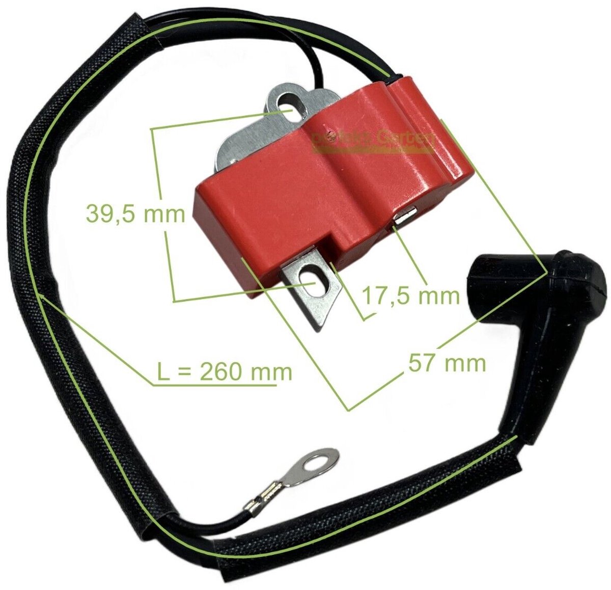 rode bobine voor Dolmar PS 4600 5105 181143101 181 143 103 181143203 kettingzaag