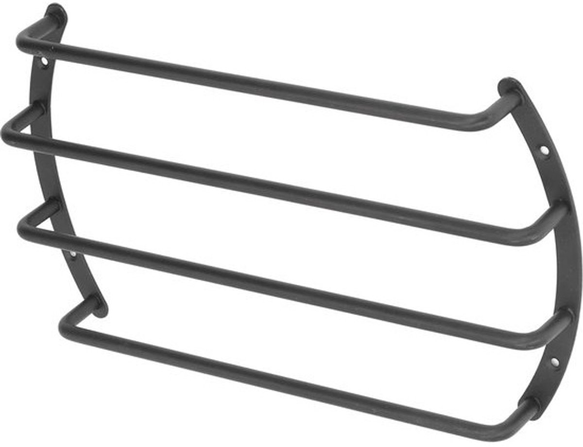 Autoluidsprekerrooster - Subwoofergrill beschermhoes - Auto-audio beschermen - Duurzame ijzeren constructie - 32 cm - Zwart