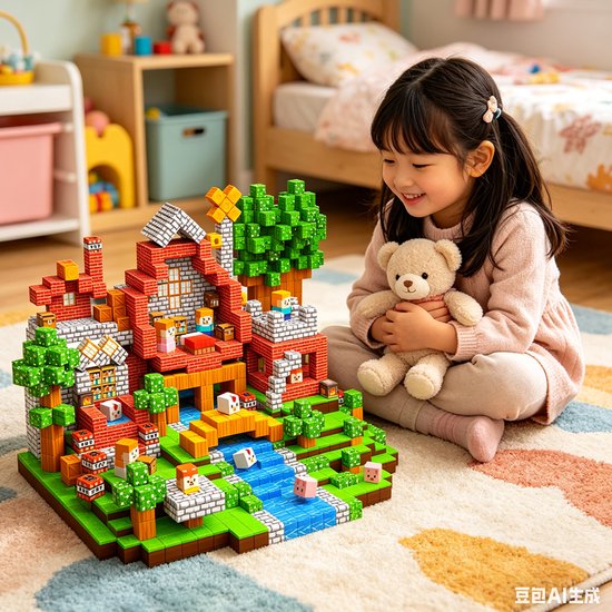 Magnetische blokjes - 200-delige set - Pet Forest - Vormen van bosdieren - Magnetisch bouwspeelgoed - Geschikt voor sensorisch spel - Kinderspeelgoed - Educatief speelgoed - Geschikt voor kleuters - 2 x 2 cm