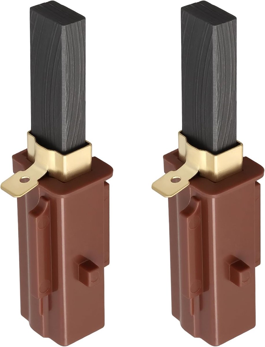 2 stks Stofzuiger Koolborstels met Houders Compatibel met Sebo Automatische X1 X1.1 X2 X3 X4 X5 360 Comfort en BS46 Comfort