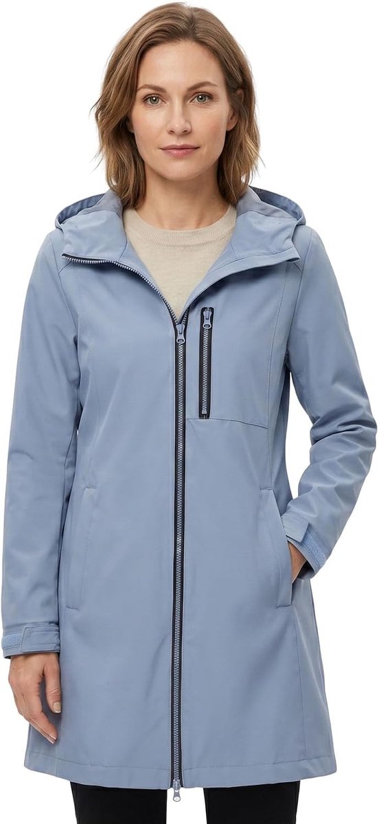 Zomerjassen voor Vrouwen Lichtgewicht Regenjas Hooded Dames Outdoor Waterdichte Softshell Jas Jas