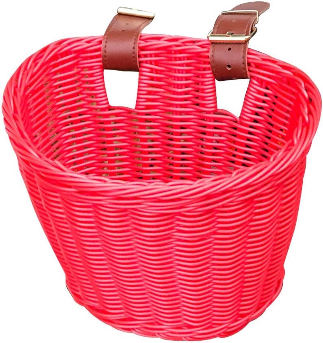 Vintage Fiets Voor Plastic Rotan Mand Scooter Handgeweven Kar Handtas Handvat Bar Carrier voor Kinderen Kids Fiets