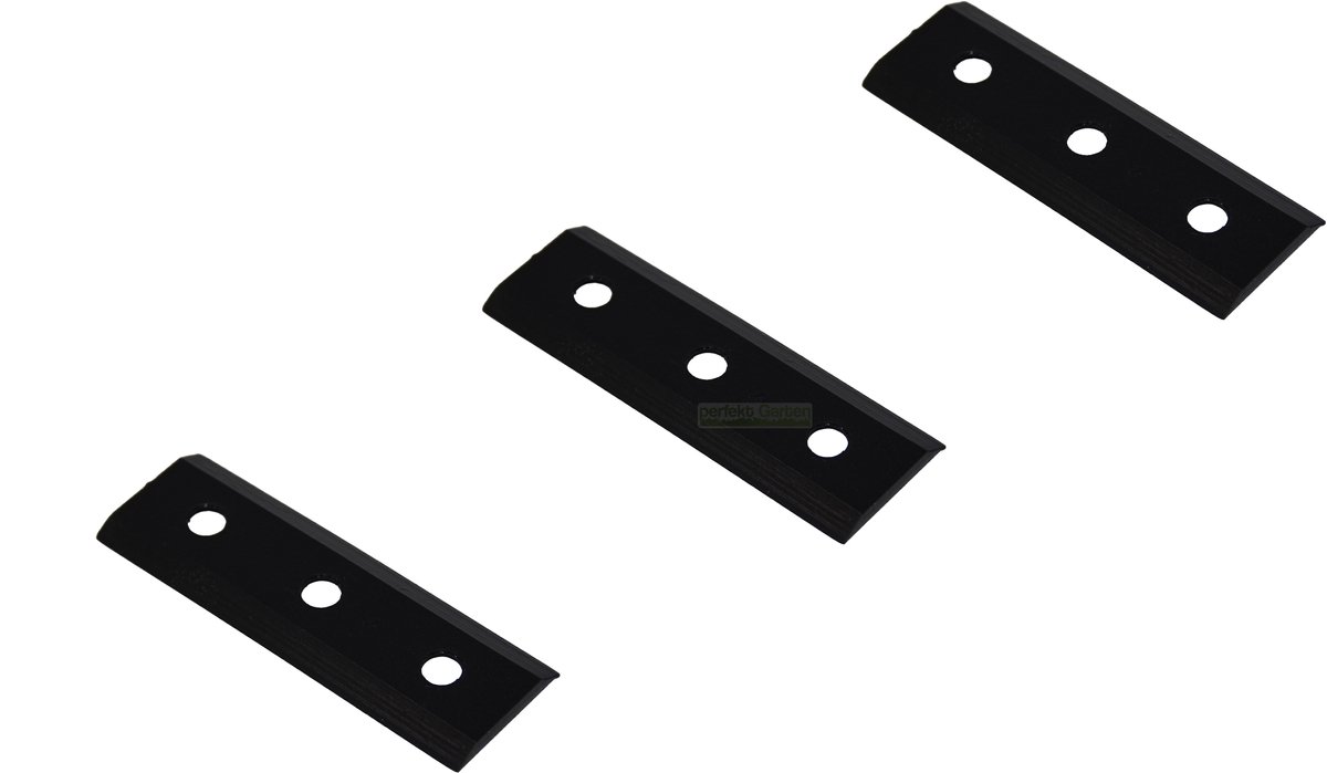 3 x 8,5 cm mes voor versnipperaar / houtversnipperaar voor LESCHA ZAK Junior 2700, 3500, 52534, 56787, 52645