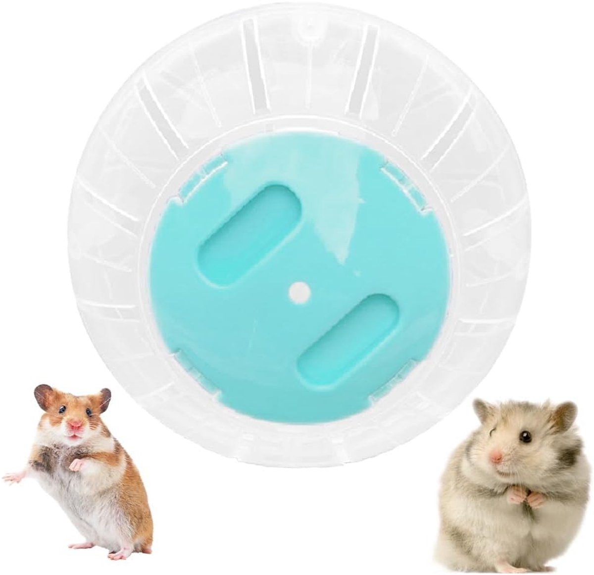 Hamster bal, kleine dier activiteit speelgoed, huisdier muis muizen gerbil oefening wiel speelgoed, blauw, 14,5 cm/5,71 inch diameter