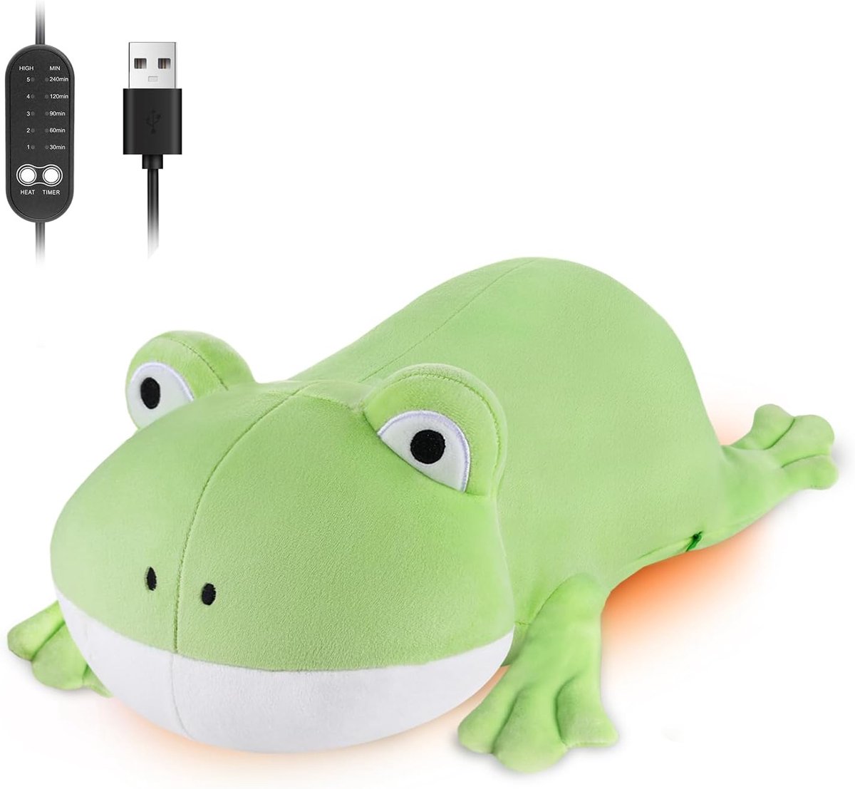 Warmtekussen voor menstruatie, rugpijnverlichting - menstruatieverwarming verwarmd kussen USB-aangedreven