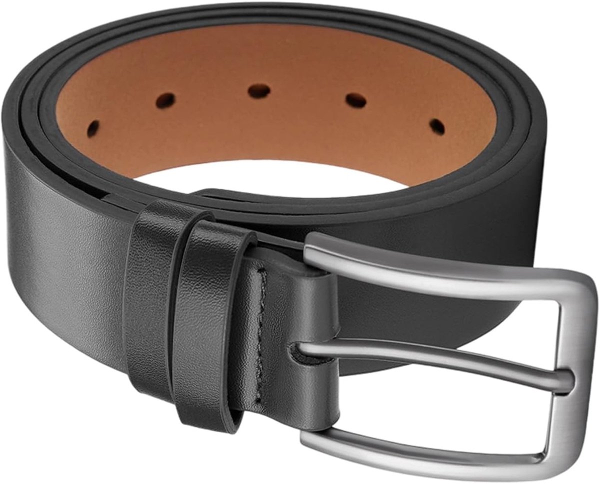 Men's Reversible Belt, Infinitely Adjustable Canvas Fabric, Classic with Buckle, Adjustable Strap - ShopVlot