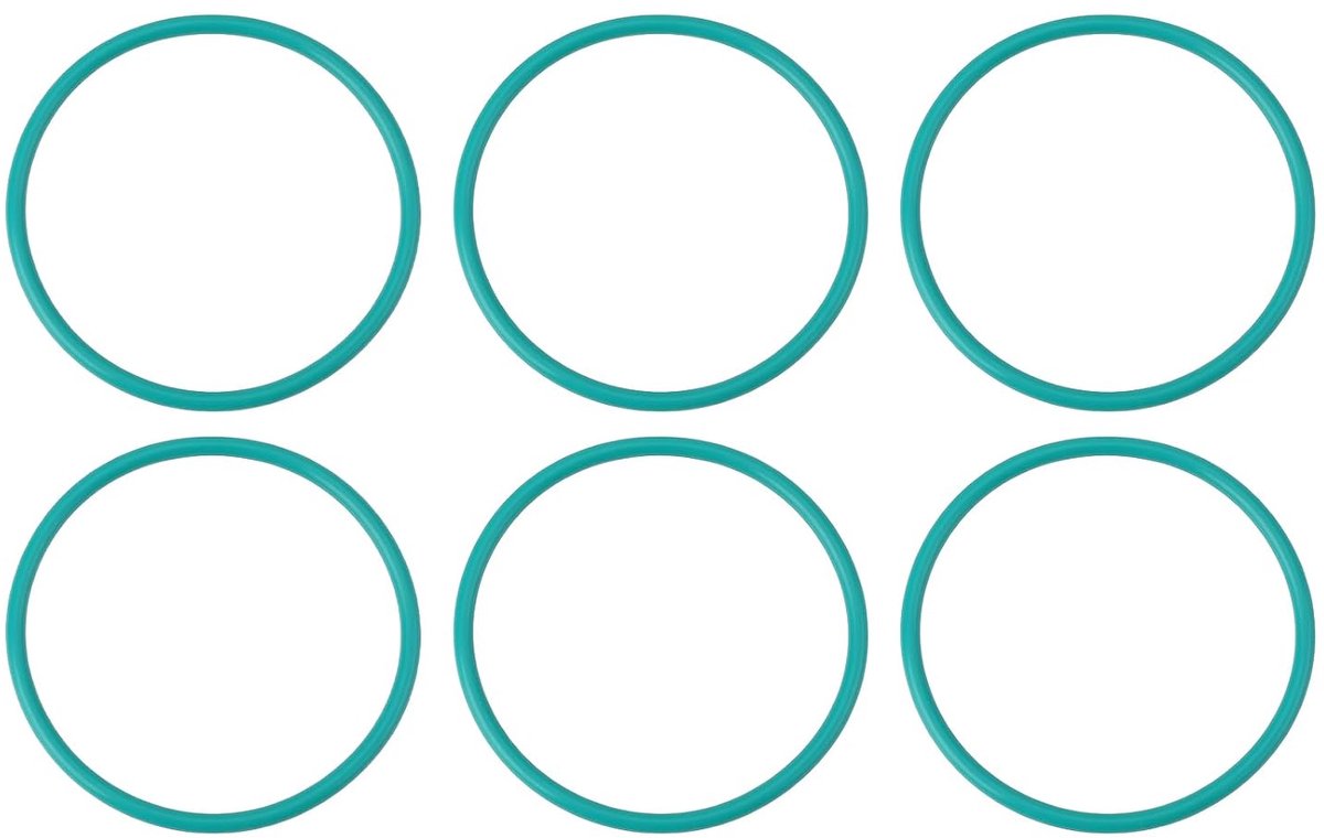 6Pcs 63x70x3.5mm FKM Fluoro Rubber O-Rings Compatible with Hayward T-Cell Salt Cell Union - ShopVlot