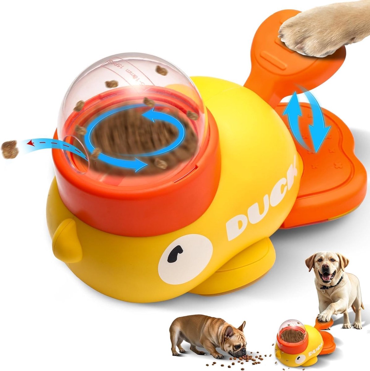 Interactieve voerdispenser voor honden - langzaam voeden - duurzaam en veilig - bevorderd de spijsvertering - ShopVlot