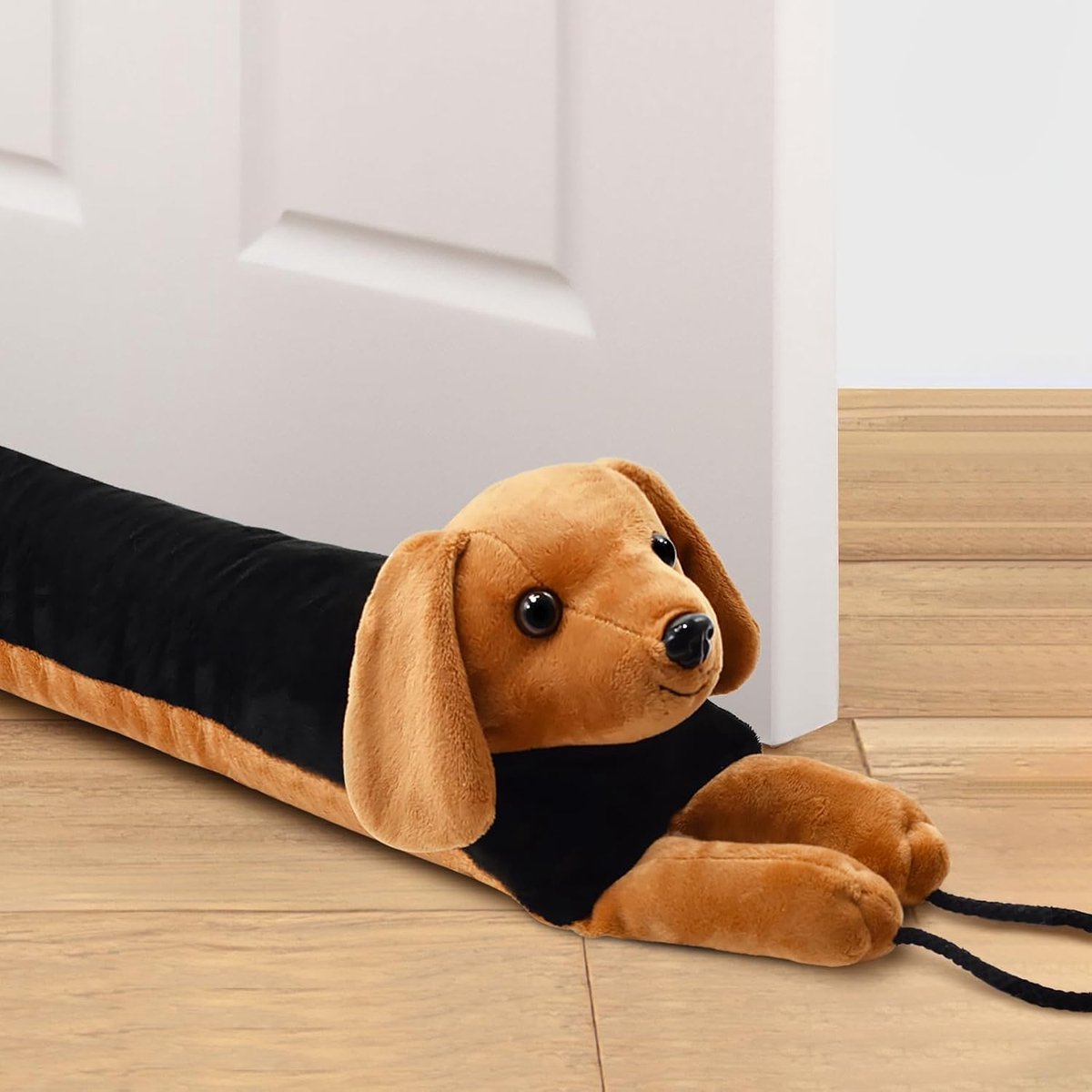 Draught Excluder for Doors, Robust Draught Excluder with Hanging Loops, Draught Excluder for Door, Bottom and Window - ShopVlot