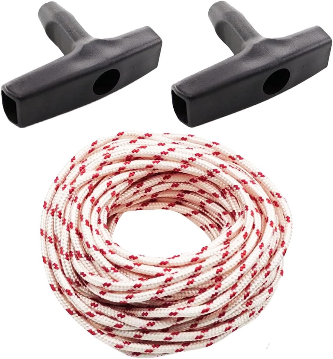 SnelShoppen - Starter Rope Lawn Mower, Starterkabel voor Grasmaaier, Kabel voor Grasmaaier, Tuinaccessoires, 3.5mm, Ideaal voor Tuinonderhoud