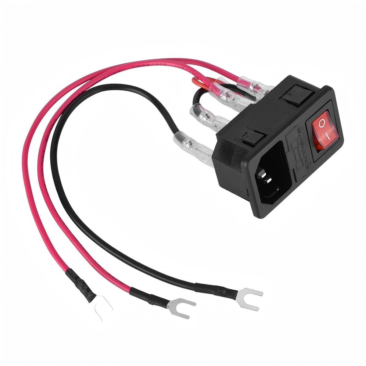 3D Printer Power Switch 15A - U-plug schakelmodule - met geïntegreerde zekering - beschermt tegen overbelasting - ShopVlot
