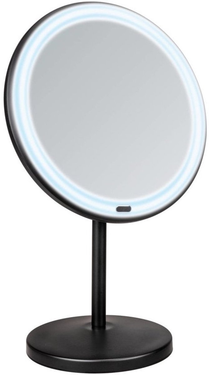 Make-upspiegel met ledverlichting en 5-voudige vergroting